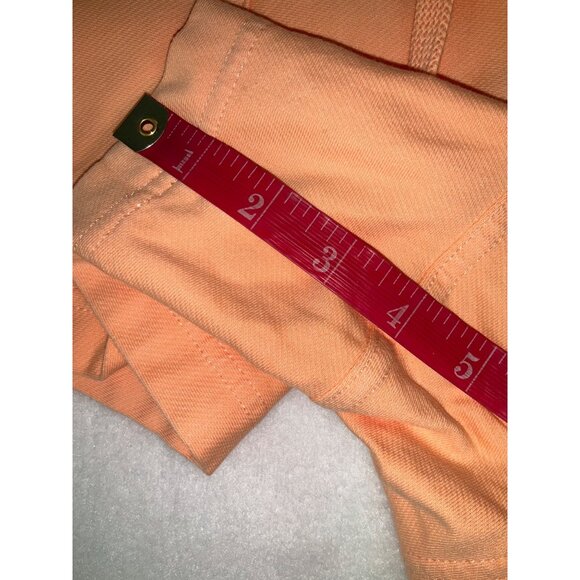 Athleta Farallon Active Elastic Waist Shorts Size Large (12), Orange NEW - Picture 6 of 7